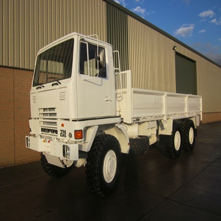 Used Bedford TM 6x6 Flat Bed Cargo Truck - 11535 for sale